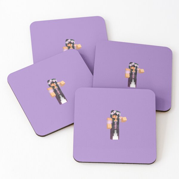 Item preview, Minecraft Diaries Aphmau Sticker Mystreet Purple designed and sold by bubbleiel.