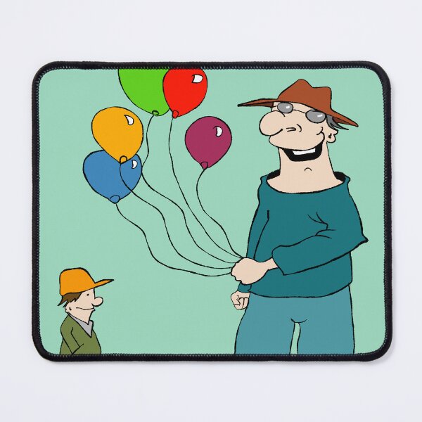 Item preview, Balloon seller. Funny cartoon design. designed and sold by Grant Wilson.