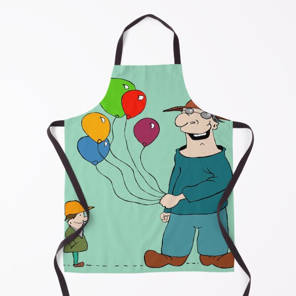 Item preview, Balloon seller. Funny cartoon design. designed and sold by Grant Wilson.