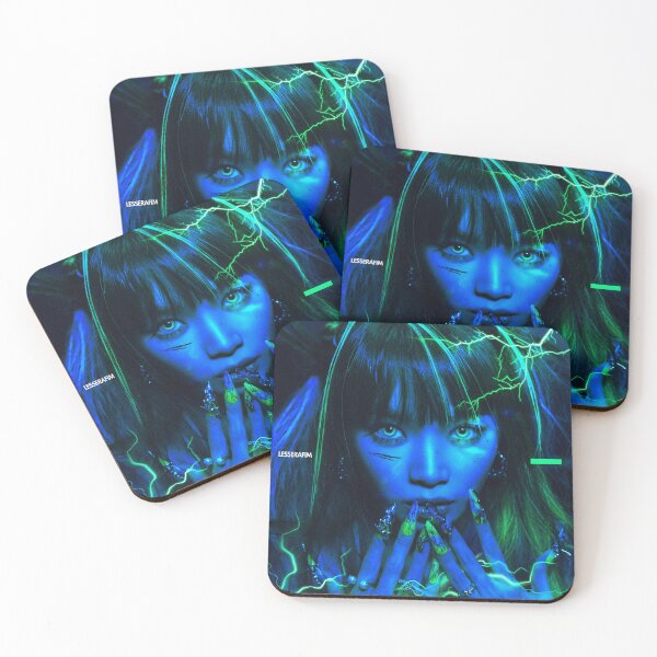 Item preview, Title: Le Sserafim Chaewon Crazy Neon Lightning  designed and sold by AlexandrePoveda.