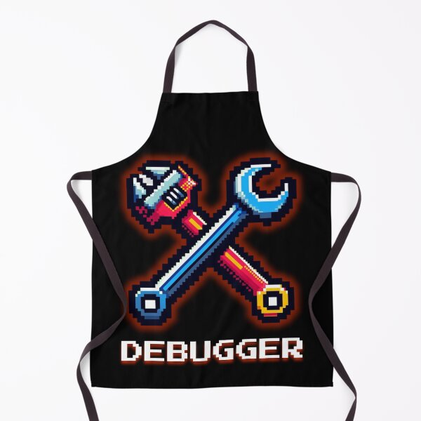 Item preview, Debugger - Retro Pixel Art Mechanic Tool & Gaming Humor designed and sold by JonyDG.