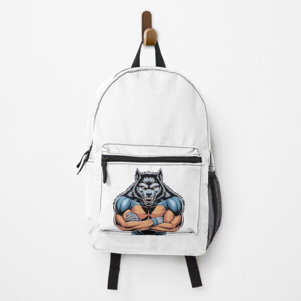 Item preview, Wolf Alpha Hybrid Beast Illustration designed and sold by Mystic Wild Studio.
