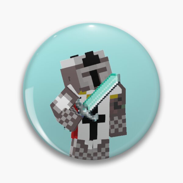 Item preview, Minecraft Diaries Garroth Sticker Mystreet Blue designed and sold by bubbleiel.