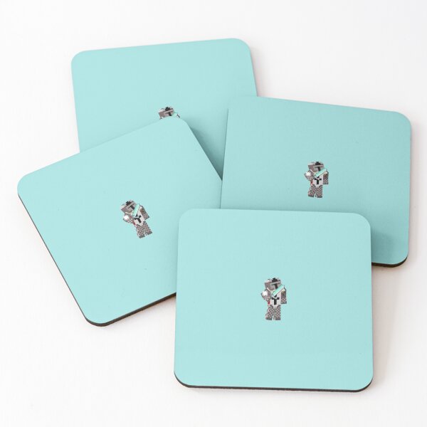Item preview, Minecraft Diaries Garroth Sticker Mystreet Blue designed and sold by bubbleiel.