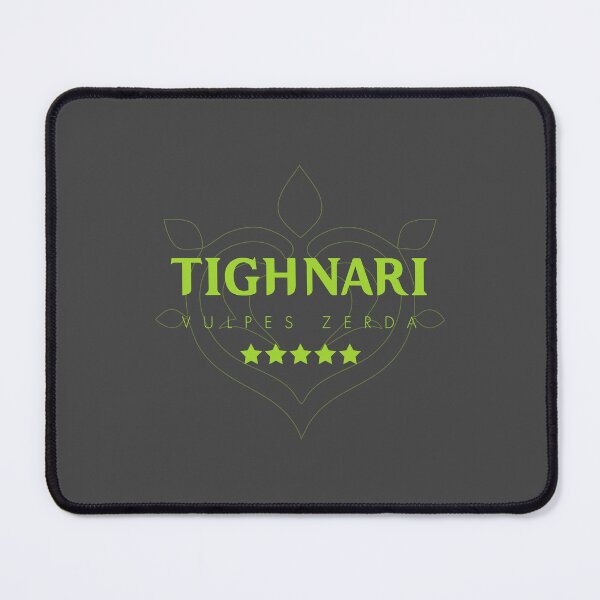 Item preview, Genshin Tighnari Nameplate designed and sold by NeonSunsetMedia.