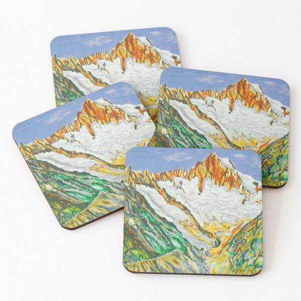 Item preview, Mountains and glaciers Switzerland  designed and sold by nikawanders.