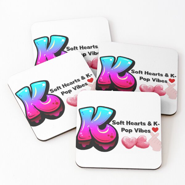 Item preview, Soft heart -kpop vibes Cute K-Pop Valentine Aesthetic Design designed and sold by byafrilaence.