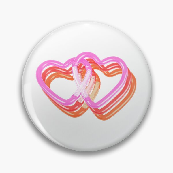 Item preview, lesbian heart carabiner designed and sold by artshlyn.