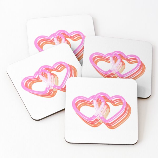 Item preview, lesbian heart carabiner designed and sold by artshlyn.