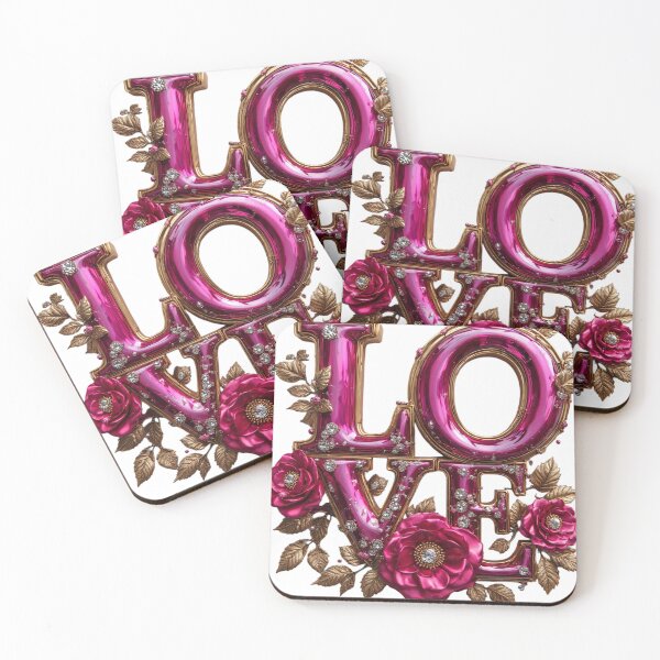 Item preview, Jeweled Pink Axolotl with LOVE Letters designed and sold by newvisionart191.