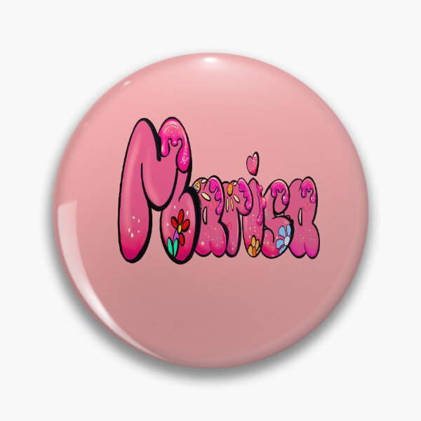 Item preview, Marisa popular girls and women personalized custom name in pink designed and sold by Artonmytee.