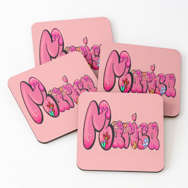 Item preview, Marisa popular girls and women personalized custom name in pink designed and sold by Artonmytee.