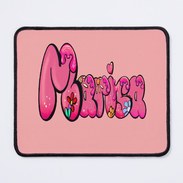 Item preview, Marisa popular girls and women personalized custom name in pink designed and sold by Artonmytee.