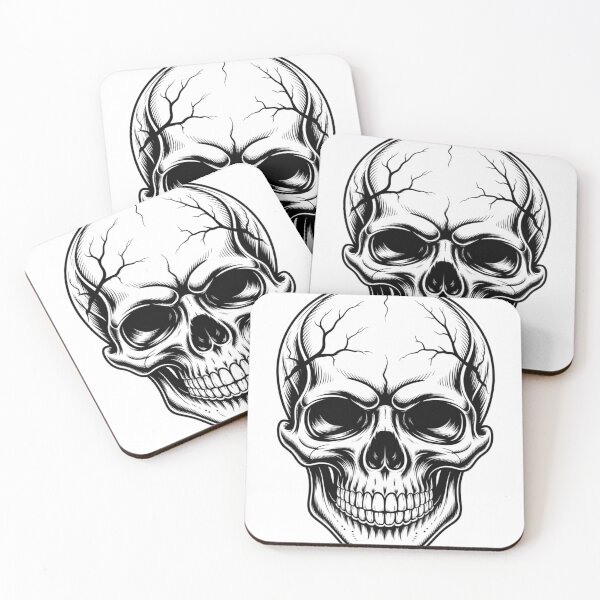 Item preview, Dark Skull Tattoo Style designed and sold by Mystic Wild Studio.