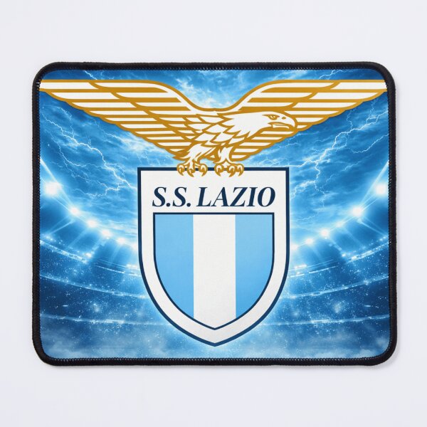 Item preview, Lazio Inspired Football Crest – Sky Blue Eagle Italian Soccer Fan Art designed and sold by RAVisuals.