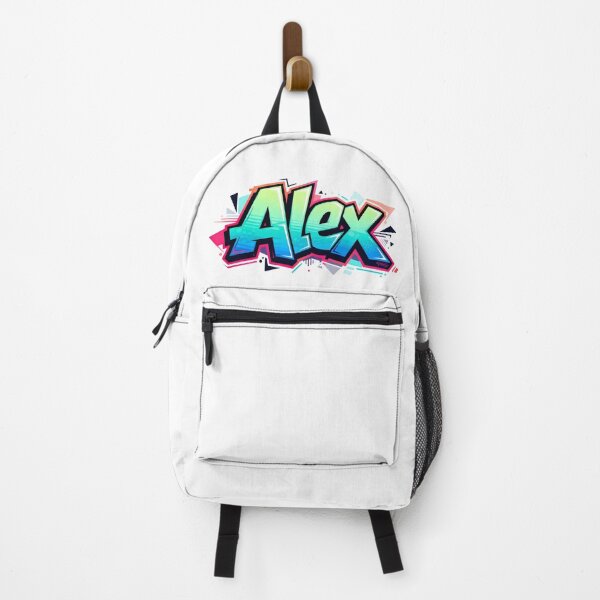 Item preview, Alex name logo in colorful street art graffiti style designed and sold by SparkleVibes.