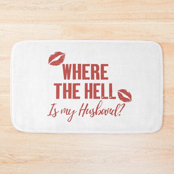 Item preview, RAYE “Where Is My Husband?” Typography Quote Design designed and sold by Novaque.