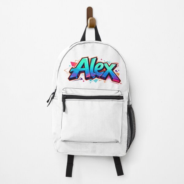 Item preview, Alex name logo in colorful street art graffiti style designed and sold by SparkleVibes.