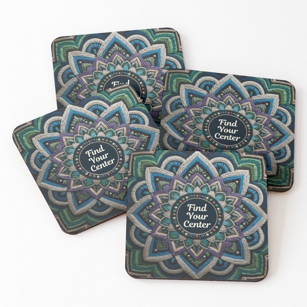 Item preview, Coasters (Set of 4) designed and sold by Inkdropivory.