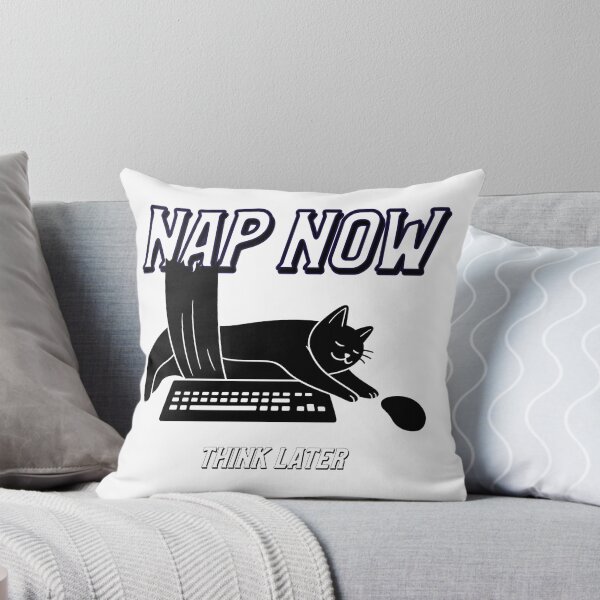 Item preview, Nap now, think later designed and sold by Biophilic-Wild.