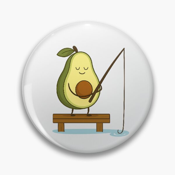 Item preview, Avocato fishing designed and sold by PineNinja.