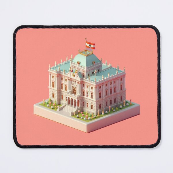 Item preview, Royal Palace Label – Austria Flag Minimal Art , designed and sold by PaintMeWorld.