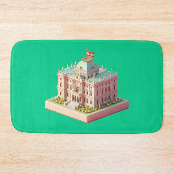 Item preview,  Royal Palace Label – Austria Flag Minimal Art , designed and sold by PaintMeWorld.