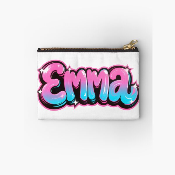 Item preview, Emma name logo in colorful street art graffiti style designed and sold by SparkleVibes.