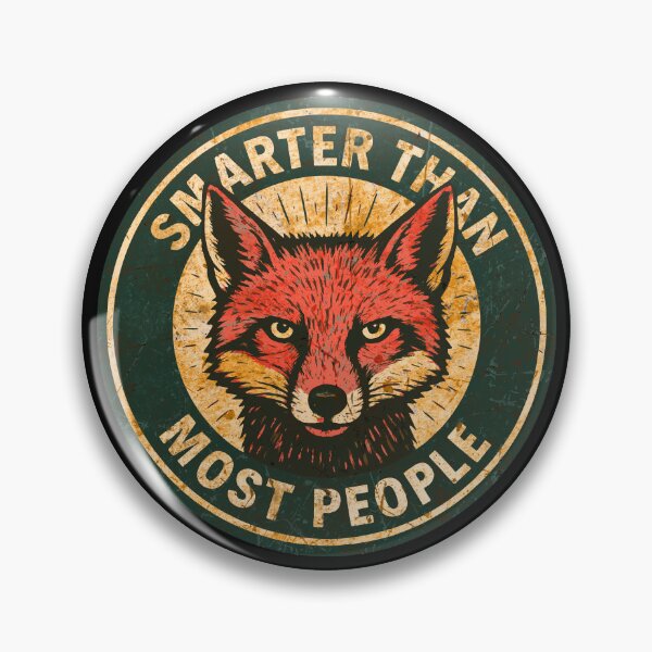 Item preview, Fox Smart People designed and sold by Degenerate Scum.