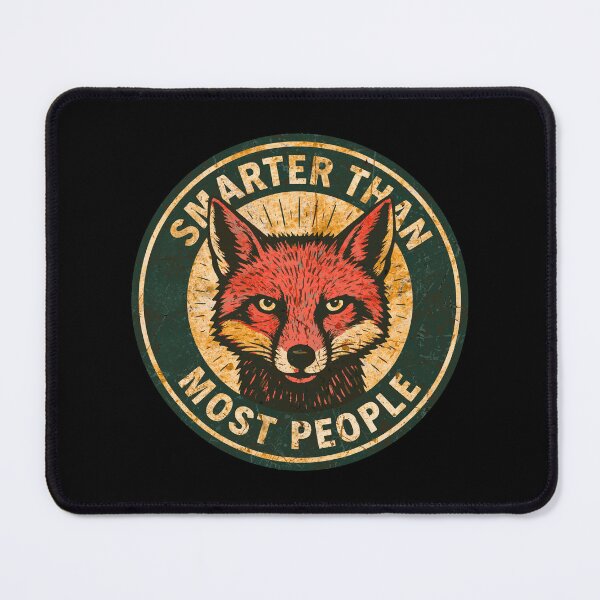 Item preview, Fox Smart People designed and sold by Degenerate Scum.