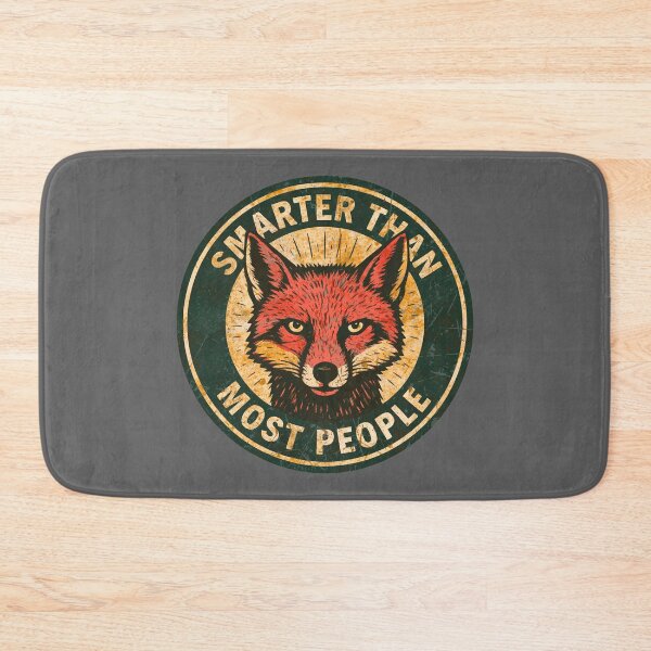 Item preview, Fox Smart People designed and sold by Degenerate Scum.