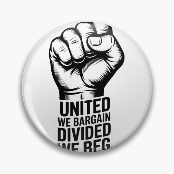 Item preview, United We Bargain Divided We Beg designed and sold by ZIZZO 22.