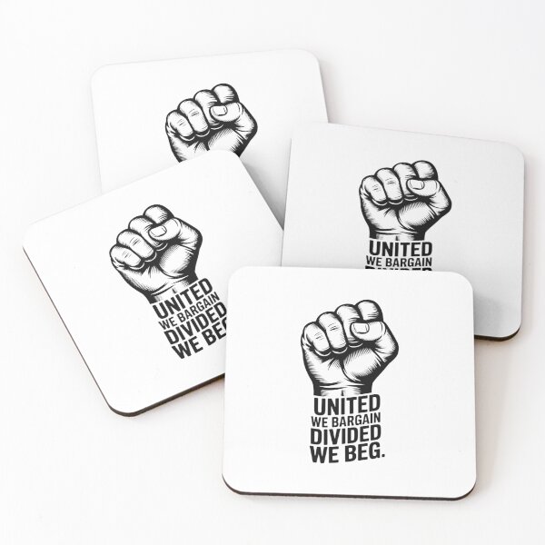 Item preview, United We Bargain Divided We Beg designed and sold by ZIZZO 22.