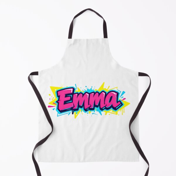 Item preview, Emma name logo in colorful street art graffiti style designed and sold by SparkleVibes.