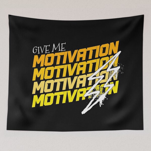 Item preview, Give me motivation - cool design with inspiring colors - quote - motivational designed and sold by Like it Different.
