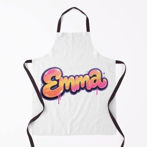 Item preview, Emma name logo in colorful street art graffiti style designed and sold by SparkleVibes.