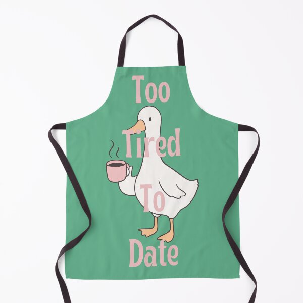 Item preview, Too Tired To Date Sticker – Modern Dating Burnout Humor designed and sold by GOTCHO1.