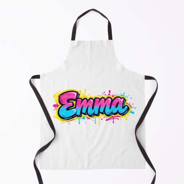 Item preview, Emma name logo in colorful street art graffiti style designed and sold by SparkleVibes.