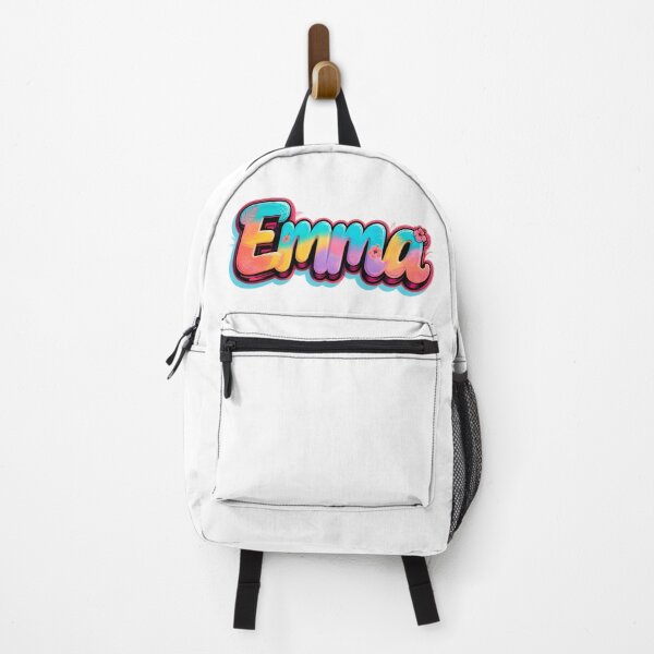 Item preview, Emma name logo in colorful street art graffiti style designed and sold by SparkleVibes.