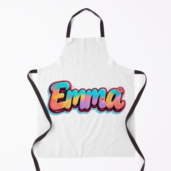 Item preview, Emma name logo in colorful street art graffiti style designed and sold by SparkleVibes.