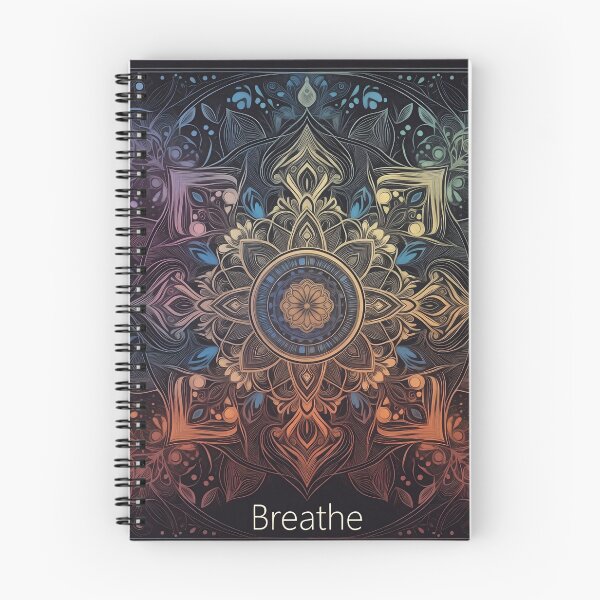 Item preview, Breathe Mandala designed and sold by Inkdropivory.