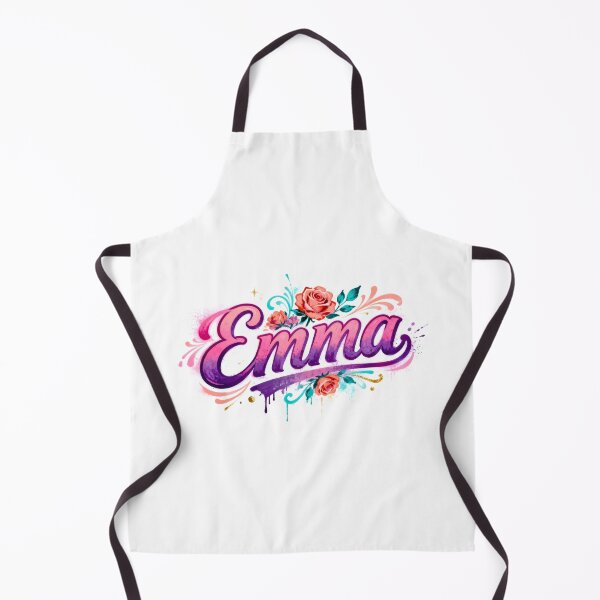 Item preview, Emma name logo in colorful street art graffiti style designed and sold by SparkleVibes.