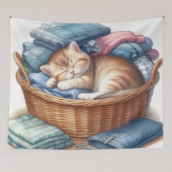 Item preview, Happy Kitten designed and sold by TinCatOutPost.