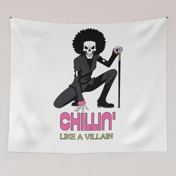Item preview, Chillin Like a Villain Skeleton Graphic designed and sold by ErosFashions.
