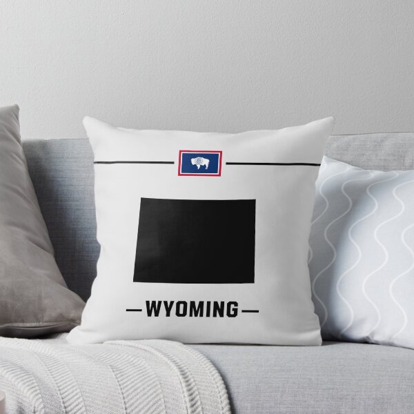 Item preview, Wyoming State Silhouette - Classic American West Pride designed and sold by mashmosh.