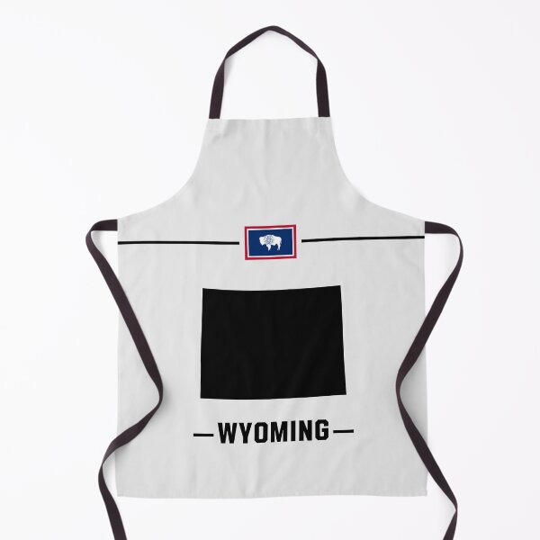 Item preview, Wyoming State Silhouette - Classic American West Pride designed and sold by mashmosh.