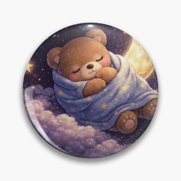 Item preview, Cosmic Bedtime Bear Night Art designed and sold by photoemich.