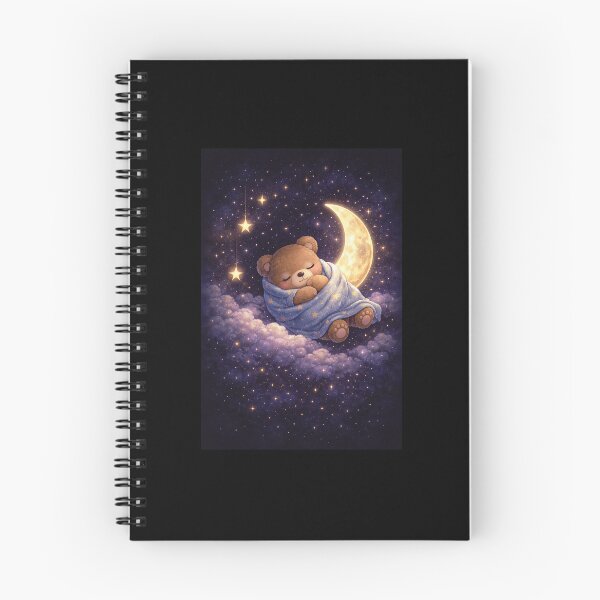 Item preview, Cosmic Bedtime Bear Night Art designed and sold by photoemich.