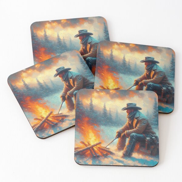 Item preview, Cowboy Campfire designed and sold by TinCatOutPost.