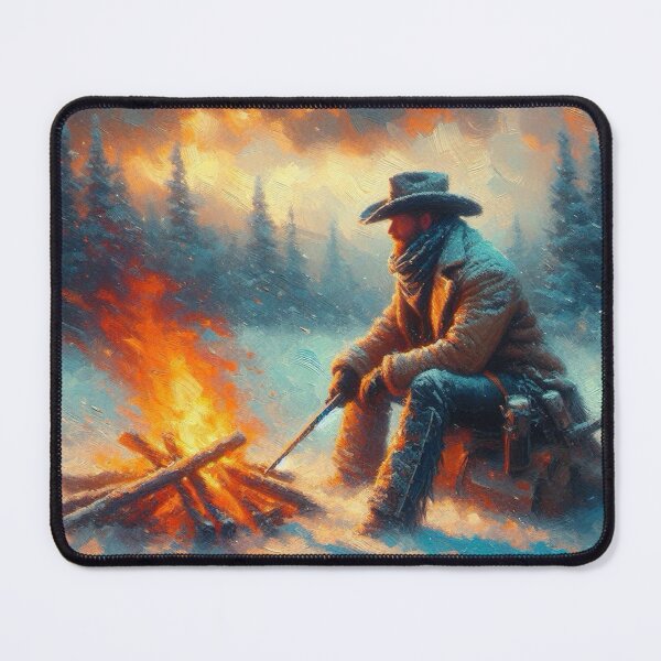 Item preview, Cowboy Campfire designed and sold by TinCatOutPost.